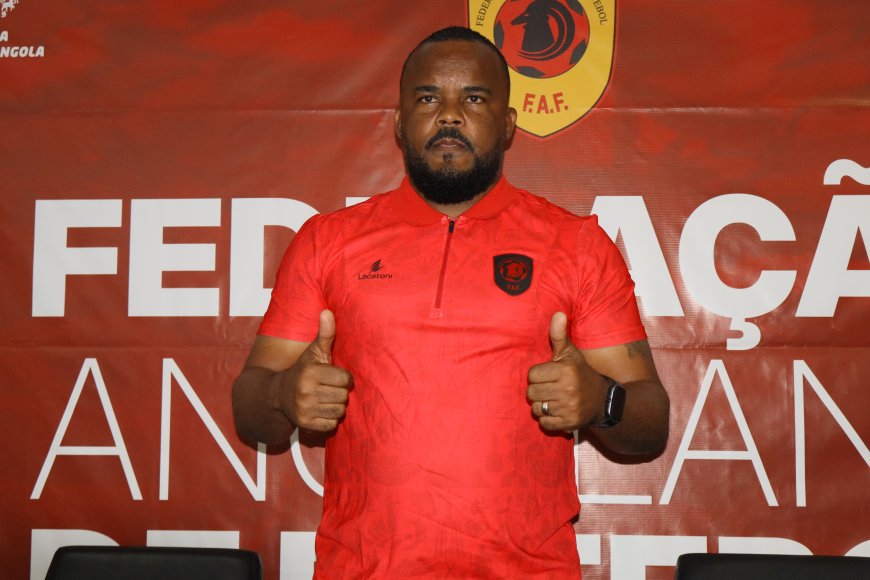 FLÁVIO AMADO ASSUME COMANDO DOS PALAQUINHAS COM META DE LEVAR ANGOLA AO CAN SUB-20