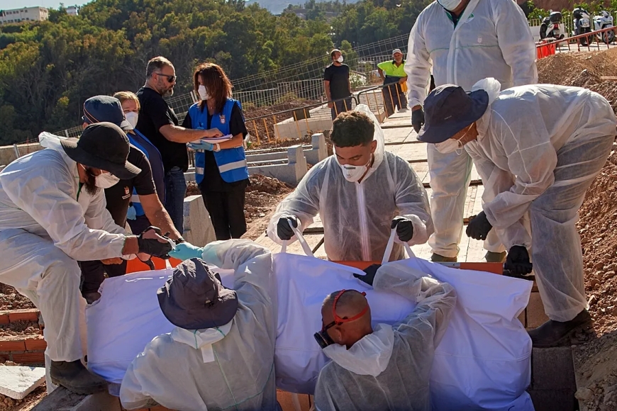 CEUTA SEPULTA 18 VÍTIMAS DA TRAGÉDIA MIGRATÓRIA NA FRONTEIRA