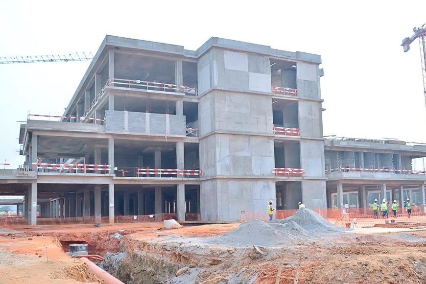 NOVO CENTRO ONCOLÓGICO EM LUANDA ATINGE 36% DE EXECUÇÃO