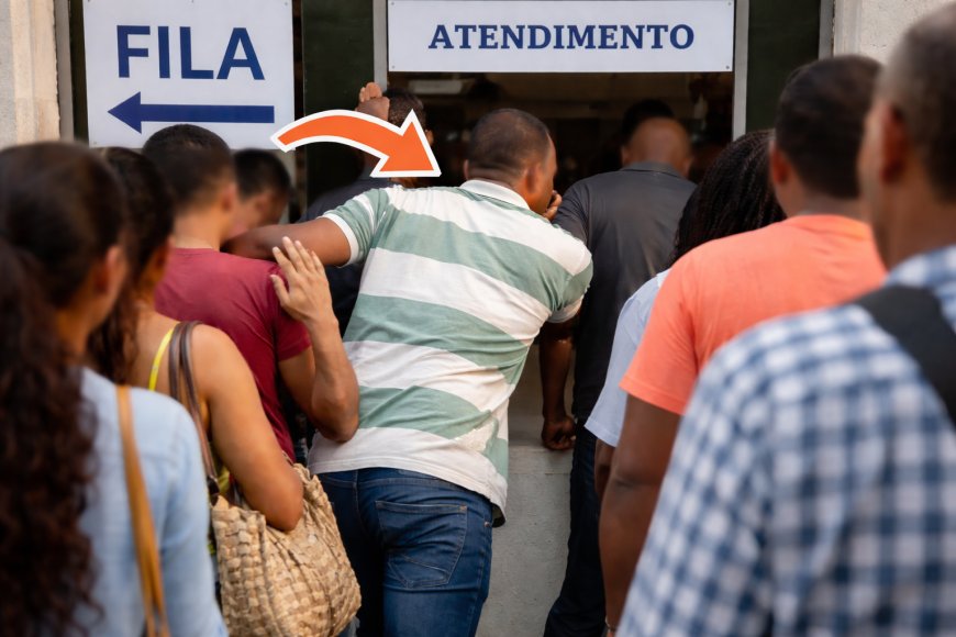 A ESPERTEZA QUE FURA FILAS