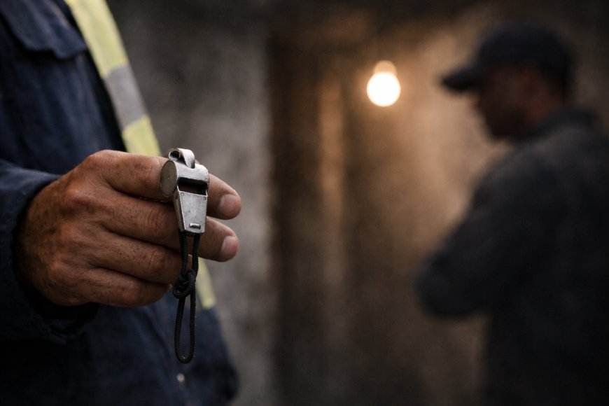 UM APITO, UM BRAÇO ESTICADO E UM APERTO SECUNDÁRIO
