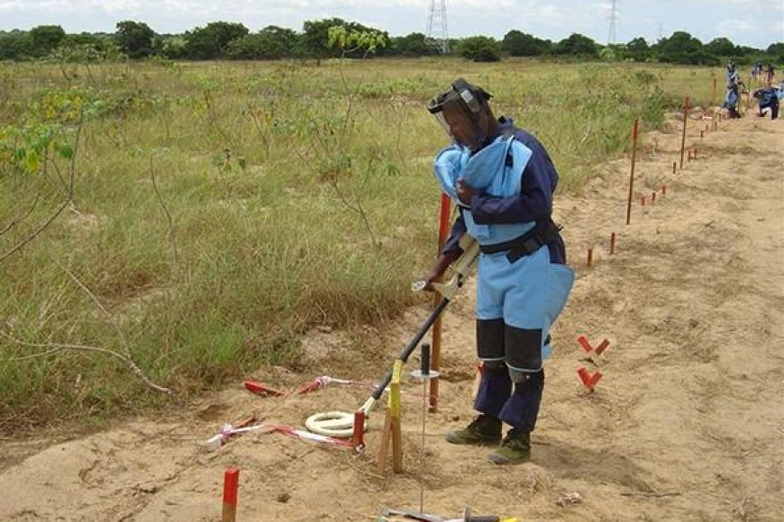 ANAM IDENTIFICA 911 ÁREAS MINADAS EM ANGOLA