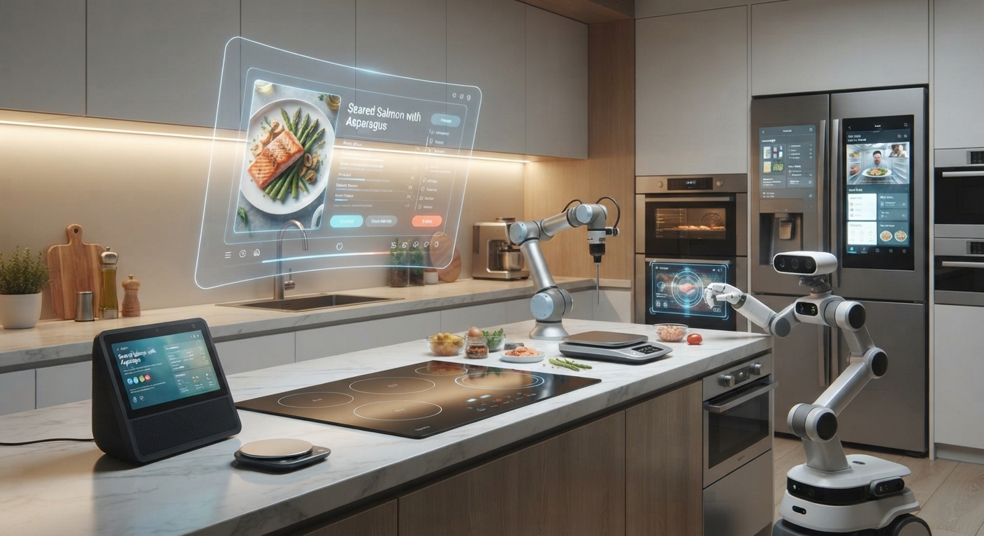 INTELIGÊNCIA ARTIFICIAL ASSUME COZINHA NO DUBAI