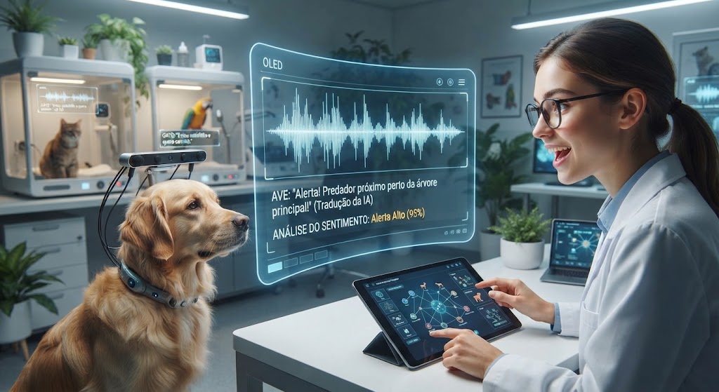 NOVA INTELIGÊNCIA ARTIFICIAL (IA) PROMETE “TRADUZIR” SOM DOS ANIMAIS