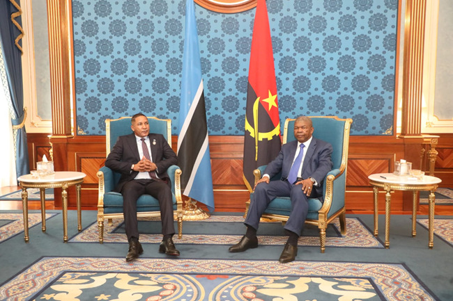 ANGOLA E BOTSWANA REFORÇAM COOPERAÇÃO ESTRATÉGICA NA ÁREA DA DEFESA