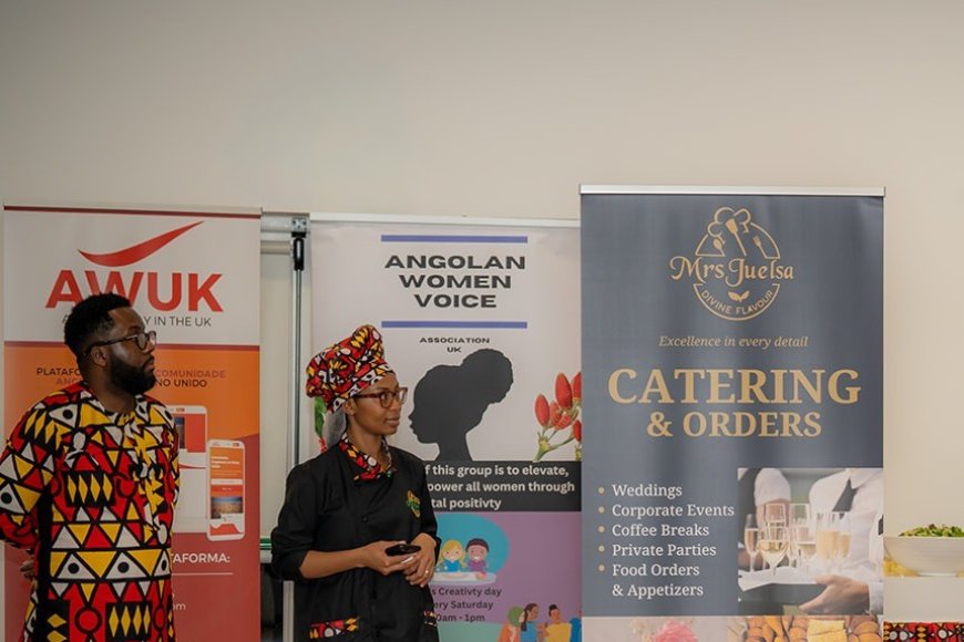 ASSOCIAÇÃO ANGOLA NA BRASA PROMOVE CULTURA E GASTRONOMIA ANGOLANA NO REINO UNIDO
