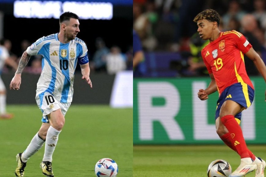 MESSI VS YAMAL: O ENCONTRO DE DUAS GERAÇÕES PÁRA O MUNDO E COLOCA ARGENTINA E ESPANHA A UM PASSO DA GLÓRIA