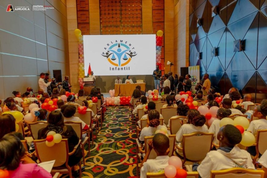 MASFAMU PROMOVE 4.ª SESSÃO DO PARLAMENTO INFANTIL EM LUANDA