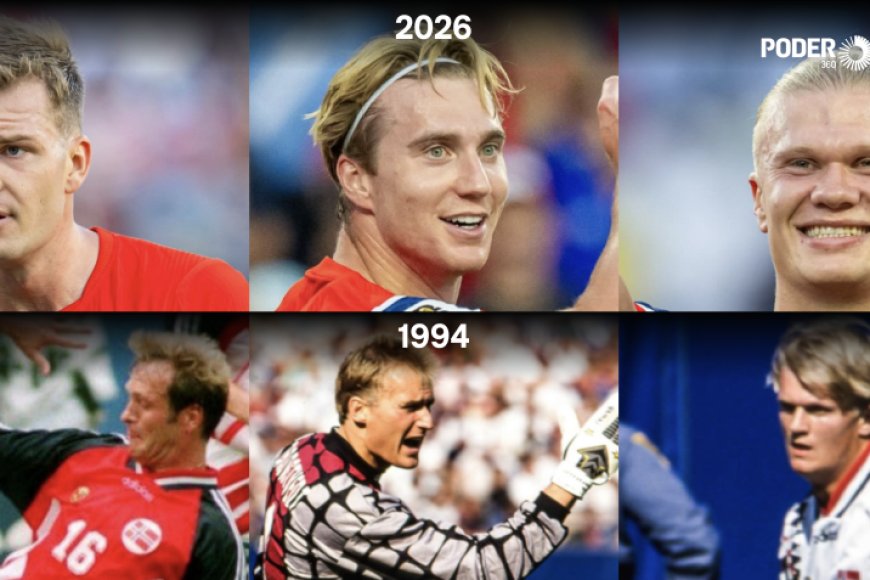 DE PAI PARA FILHO: NORUEGA REVIVE GERAÇÃO DE 1994 NO MUNDIAL DE 2026