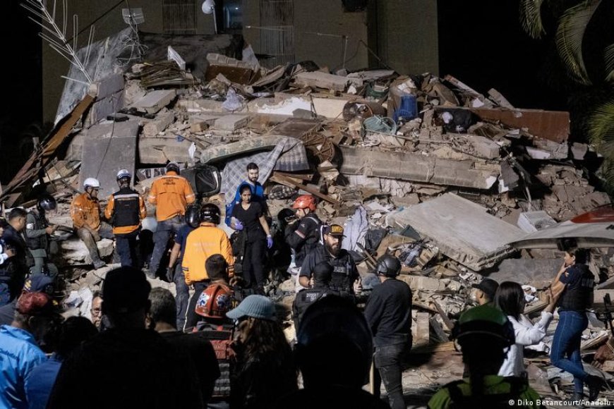 TERREMOTOS NA VENEZUELA: EQUIPES DESAFIAM O TEMPO EM BUSCA DE SOBREVIVENTES