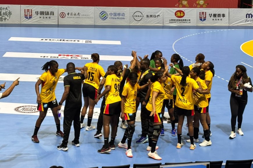 ANGOLA SOMA SEGUNDA DERROTA NO MUNDIAL JÚNIOR FEMININO DE ANDEBOL E FICA AFASTADA DA FASE PRINCIPAL