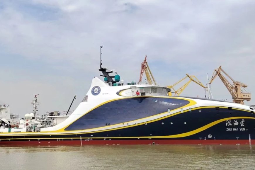 CHINA TESTA PRIMEIRO NAVIO INTELIGENTE PARA NOVA HIDROVIA