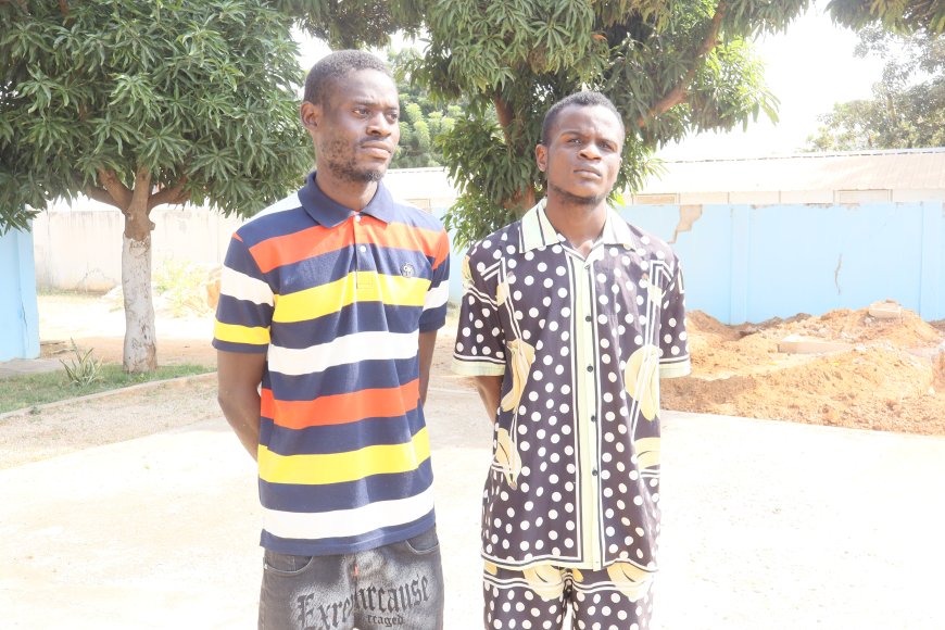 POLÍCIA APRESENTA SUSPEITOS DO HOMICÍDIO DE DOIS SEGURANÇAS E APREENDE ARMA USADA NOS CRIMES EM LUANDA
