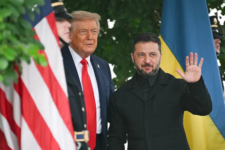 ZELENSKY ALERTA TRUMP PARA ESCASSEZ DE DEFESA AÉREA E PEDE REFORÇO MILITAR DOS EUA