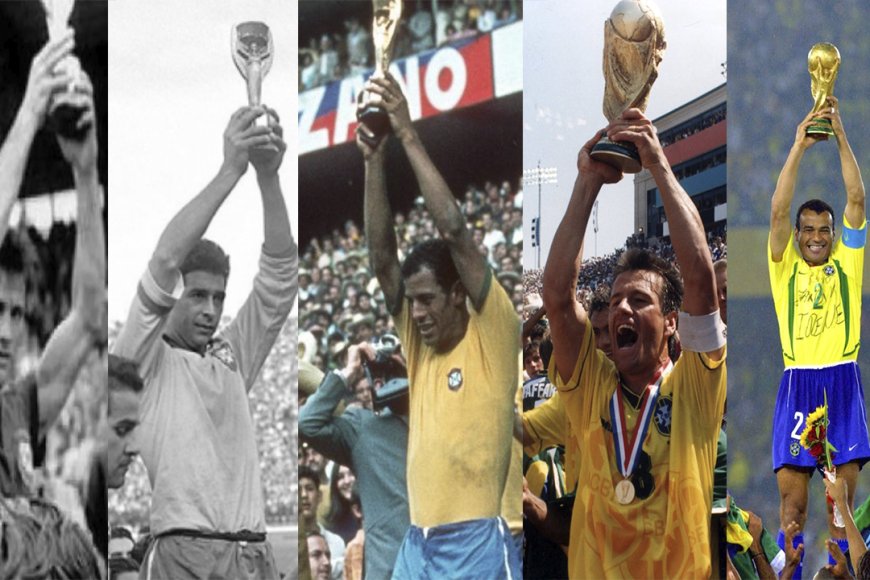 BRASIL MANTÉM LIDERANÇA HISTÓRICA ENTRE OS CAMPEÕES DO MUNDO