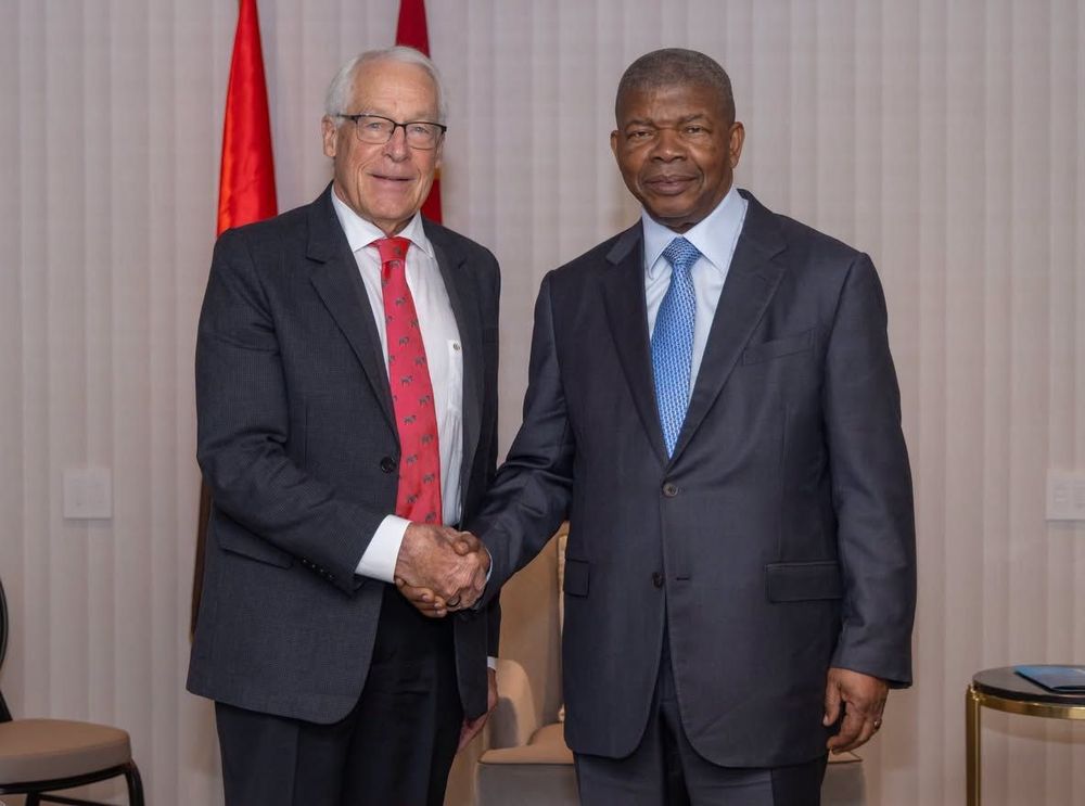 PRESIDENTE JOÃO LOURENÇO AVALIA COM ROB WALTON FUTURO DA CONSERVAÇÃO AMBIENTAL EM ANGOLA