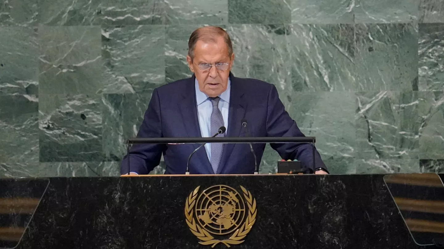 LAVROV ENDURECE DISCURSO NA ONU: RÚSSIA NÃO VAI PARAR GUERRA NA UCRÂNIA