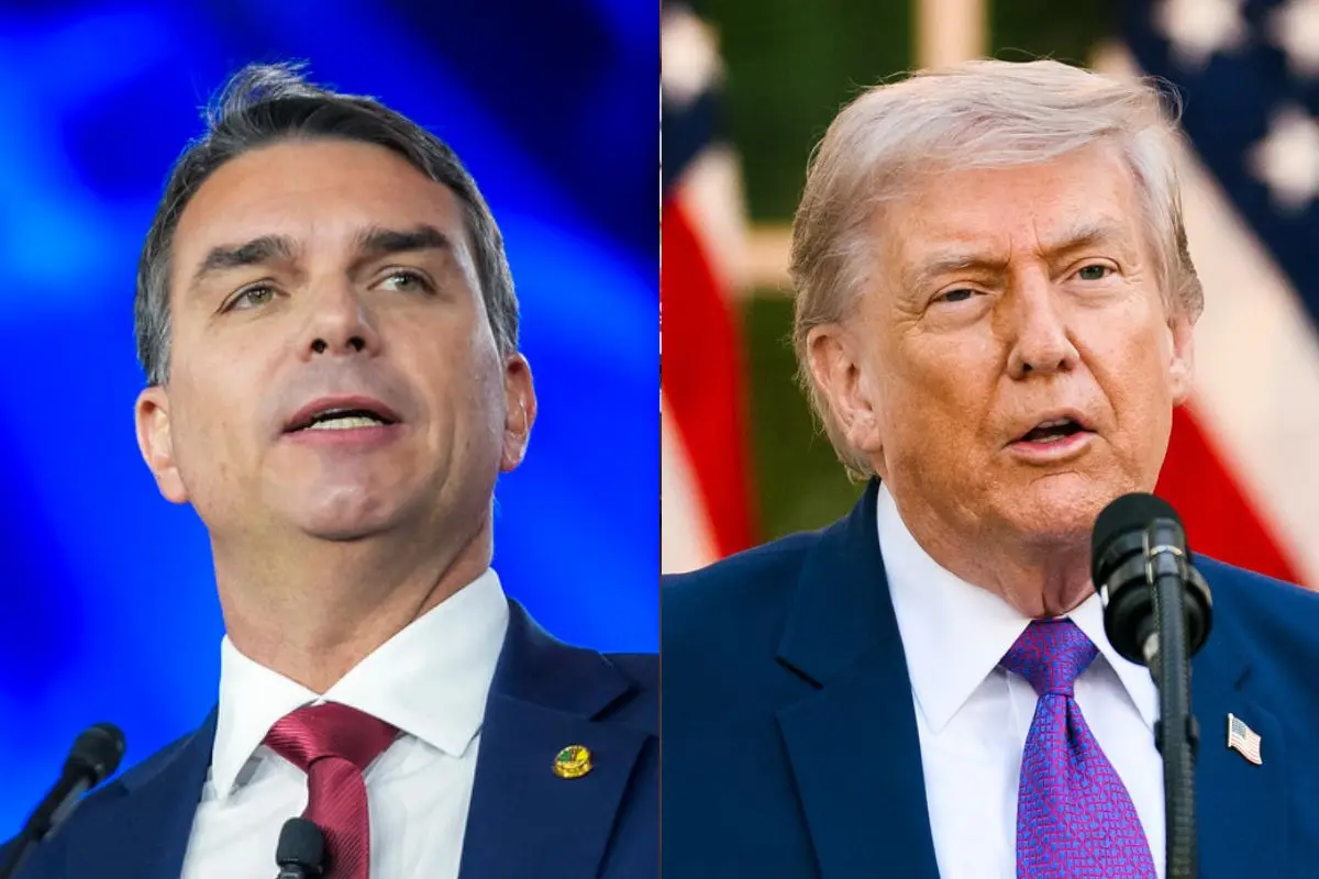 TRUMP GANHA TERRENO NA AMÉRICA DO SUL E FLÁVIO BOLSONARO PODE SER O PRÓXIMO ALIADO
