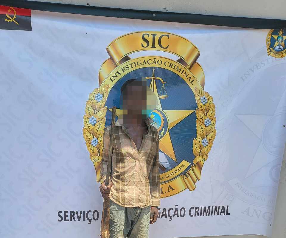 HOMEM DETIDO EM MALANJE SUSPEITO DE MATAR A PRÓPRIA MÃE E OCULTAR CADÁVER NA LAVRA