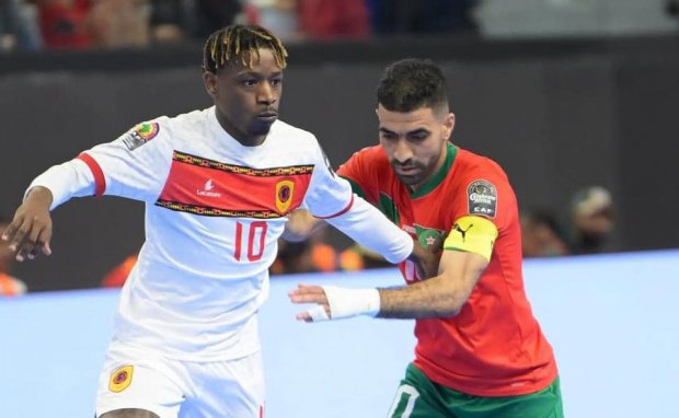 ANGOLA TRAVA NA FINAL DIANTE DE MARROCOS E VOLTA A CONQUISTAR PRATA NO FUTSAL AFRICANO