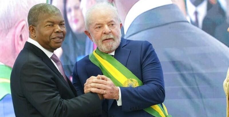 JOÃO LOURENÇO FELICITA LULA DA SILVA PELA REELEIÇÃO À PRESIDÊNCIA DO BRASIL